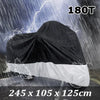 Kawasaki Ninja EX500 500R / 650R EX650 XL 180T Black+Silver Motorcycle Cover