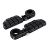 Harley Dyna Sportster Matte Black 32mm Highway Engine Guard Footpegs