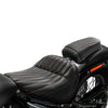 Harley Street Bob Black Orange Seats (2018-2024)