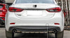 Mazda 6 2x White Rear Tow Hook Eye Cover Cap ABS Trim (2013–2019)