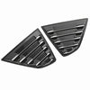 Toyota Camry 2 x Carbon Fiber Window Louver Shutter Cover Trim (2018–2023)