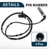 BMW 323i Rear Left or Right ABS Wheel Speed Sensor (1999 - 2000)