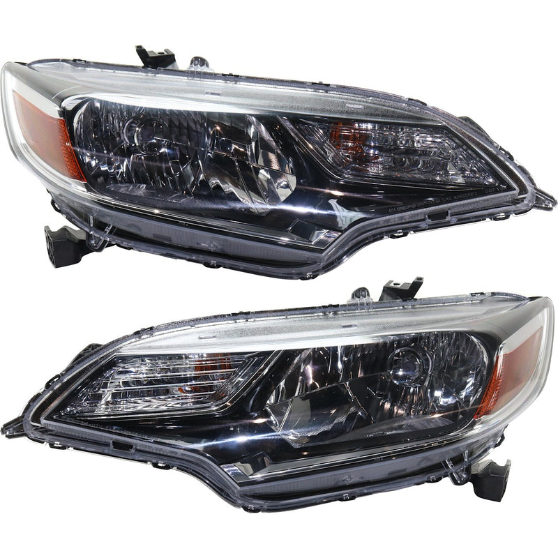 Left and Right Headlights For Honda Fit 2018-2020 Halogen