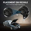 Toyota Corolla L4 1.6L Engine Mount Set (1993-1997)