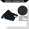 Honda Civic 11th Gen 2021-2024 - Black & Blue Set Dashboard Cover Mat