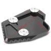 BMW K1600GT / 1600GTL Kickstand Side Stand Enlarger Foot Plate Black (2011-2015)