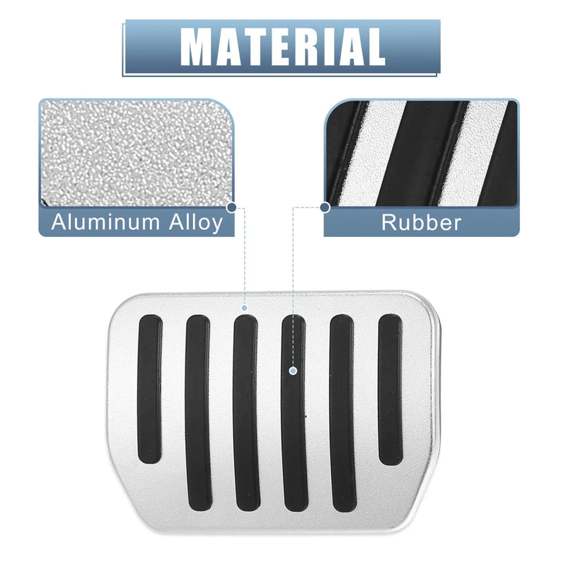 Tesla Model Y & 3 Anti-Slip Brake & Gas Pedal Covers (2020-2023)