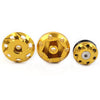 Kawasaki NINJA1000 Z1000 Frame Hole Covers  Fairing Bolts Caps Gold (2011-2016)