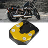 Yamaha YZF-R15 1 Set Kickstand Side Stand Pad Black Gold Tone