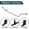 Land Rover Range Rover (2013-2021) Rubber Black 1Pc Radiator Hose