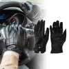 Glove / XL / Motorbike Breathable Full Finger Sheepskin Outdoor Gloves Black 1 Pair