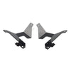Jeep Wrangler JL Gladiator JT Dual A-Pillar Light Mounting Brackets (2018-2023)