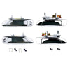 Set 4 Outer Door Handle Chrome Fits Honda Civic Dimension 4D EU EP ES EM 2001-05