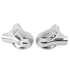 Harley Heritage Softail (2008-2017) Chrome Rear Swingarm Axle Covers