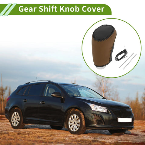 Chevrolet Malibu (2016-2020) Black Brown 1 x Gear Shift Knob Cover