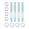 Chevy & Ford 1" Tall Open Phenolic Carburetor Spacer Kit