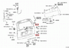 Prado 120 Series TRJ LJ KDJ GRJ Upper Lower Rear Door