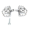 Harley Touring Sportster Softail Dyna Wide MX Style Footpegs