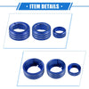 Toyota 4Runner (2010-2022) Blue 5 x AC Climate Control Knob Rings