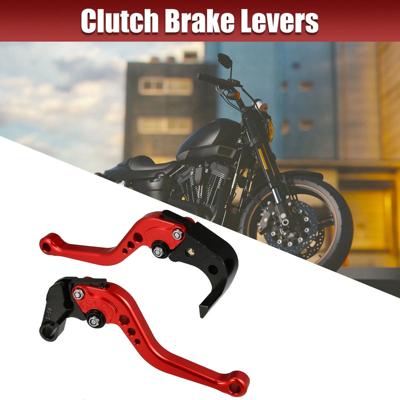 Suzuki GSXR 600 750 Pair Brake Clutch Levers Folding CNC