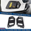 Ford Focus RS 2 x Front Fog Light Lamp Covers (2015-2018)