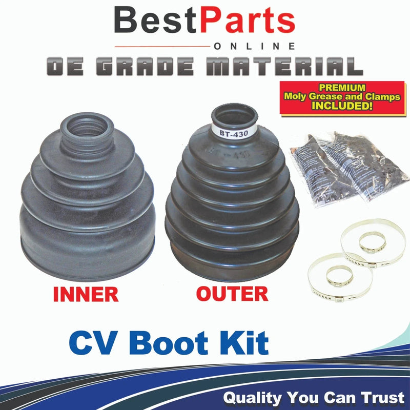 Mazda CX-7 CV Axle Boot Kit 2 x Front Inner & Outer (2007–2012)