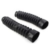 Motorcycle Universal Black Rubber Front Fork Dust Covers