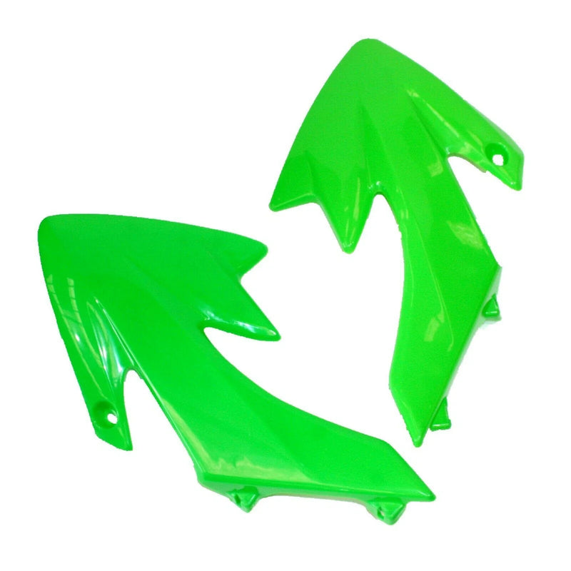 CRF50 Pit Pro Dirt Bike Green Plastic Front Tank Side Guard Fender