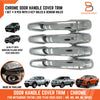 Mitsubishi Triton Ute Chrome Door Handle Cover Trim (2005-2023)