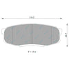 Landcruiser 200 Series URJ200 VDJ200 Rear Disc Brake Pad Set (2007-2021)