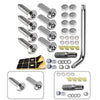 Enhanced License Plate Security Anti Theft Stainless Steel Screws