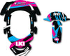 Leatt GPX Neck Brace Sticker Kit - Customize Name & Number
