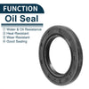 Oil Seal 30x47x5mm NBR Rubber Seal Ring 5Pcs