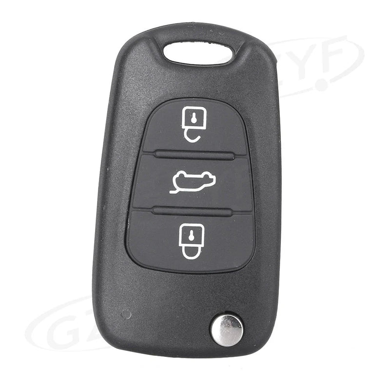 KIA K2 K5 3-Button Remote Key Fob Shell Cover (2011-2020)