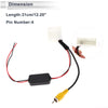 Toyota RAV4 Rear View Camera Adapter Wire Harness Cable RCA (2001-2023)