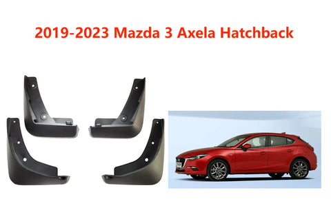 2019-2023 Mazda 3 Axela Hatchback 5DR Mud Flaps (2019-2023)