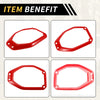 Jeep Gladiator JT (2020-2024) Red Roof Speaker Audio Frame Cover Trim