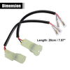 Honda Motorcycle Turn Signal Cable Adapters 2pcs