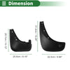 Kia Soul Mud Flaps Splash Guards (2010-2013)