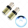 Car P21/5W BAY15D 1157 144SMD White LED Brake Light Bulbs