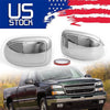Chevy Silverado GMC Sierra Suburban Tahoe Yukon Chrome Mirror Caps Cover