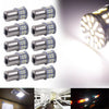 BA15S 1156 10 x 50SMD LED Tail Turn Signal Light Bulbs