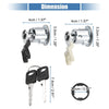 Ford E150 Door Lock Cylinder Set with Keys (2004-2014)