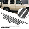 G Class W464 G63 G55 G500 Carbon Fiber Side Molding Trim Set (2019-2021)