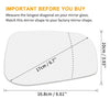 VOLVO S60 S80 V70 Passenger Side Mirror Glass w/ Adhesive (2001-2006)