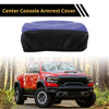 Ford F-150 2015-2020 Anti-Scratch Black Blue Center Console Lid Armrest Cover