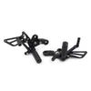 Suzuki Hayabusa GSX1300R (1999-2008) Black Moto Rear Set Foot Pegs