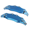 Universal Car Front & Rear Blue 3D Metal Brake Caliper Covers (18+)