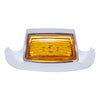 Harley FLHT FLT FLHS FLHR Chrome Orange Front Fender Tip Light (1980-2013)