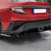 Subaru WRX STi (2022-2024) Gloss Black Rear Bumper Diffuser Lip